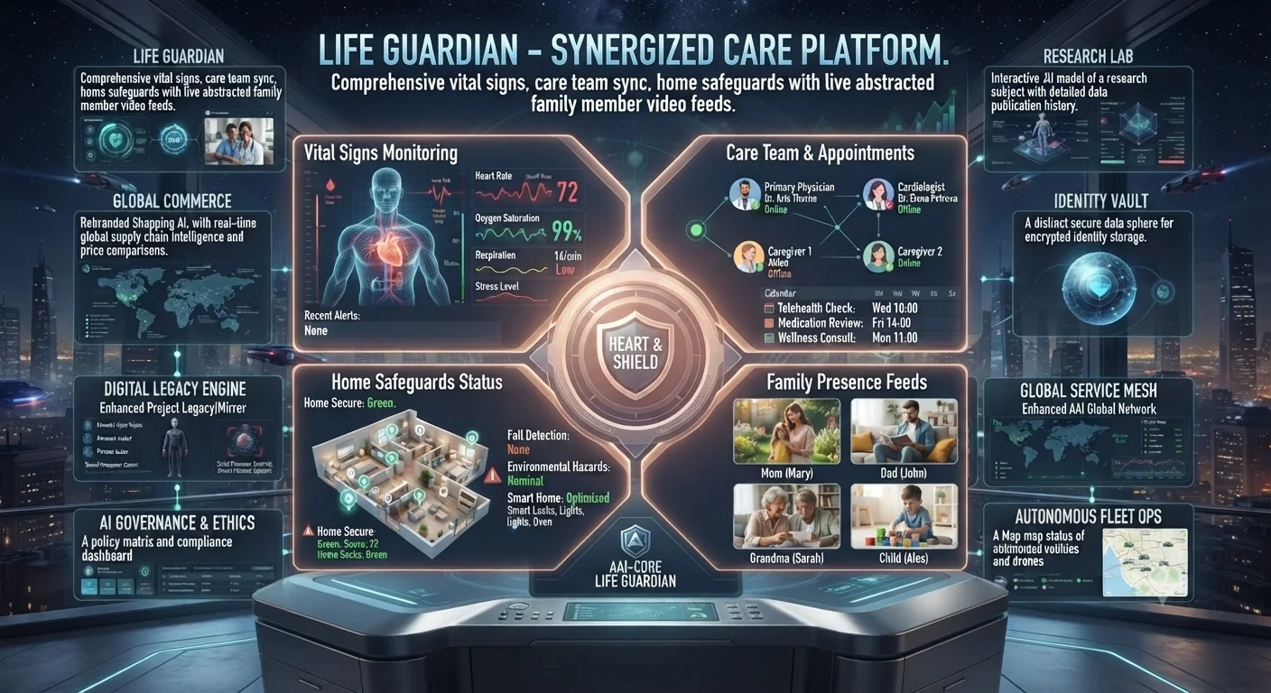 Life Guardian interface concept