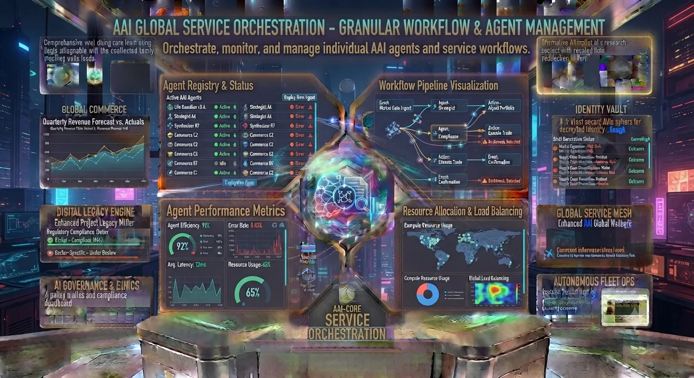 Service Orchestration interface concept